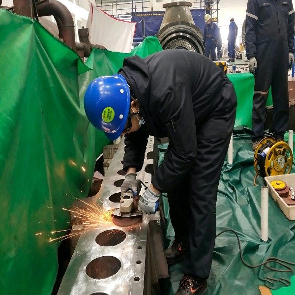 Steam Turbine Horizontal Joint Face Repair
