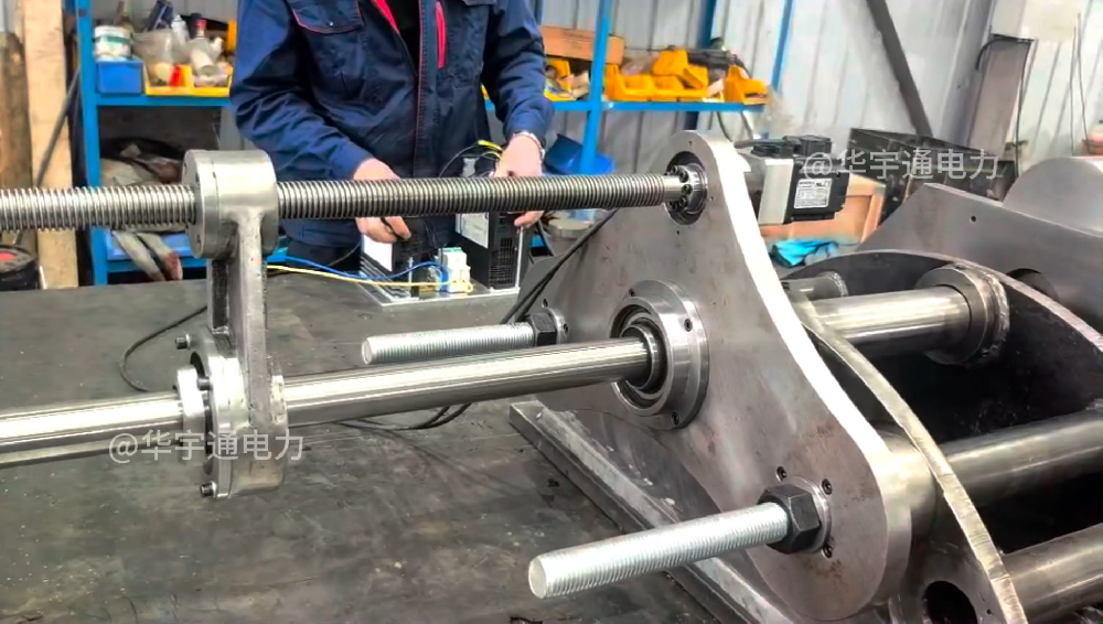 HuaYuTong Successfully Developed On-Site Coupling Flange Hole Boring Equipment