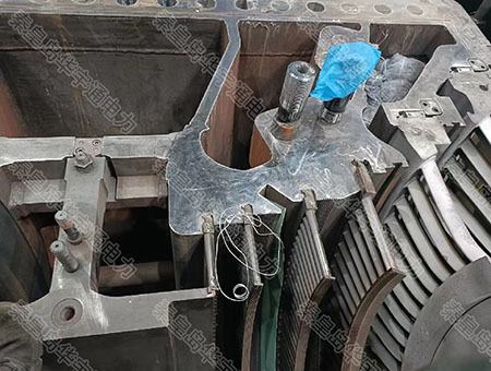 Huadian factory’s split surface repair slotting project
