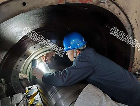 Datang factory shaft neck repair project